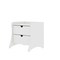 Manhattan Comfort Coney Nightstand in White 181GMC1 - alternate 7